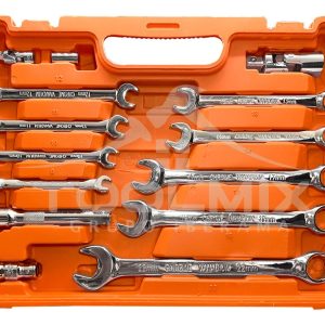 Juego Dados Con Llaves Y Chicharra 1/2'' Y 1/4'' 82pc Maleta - Imagen 2