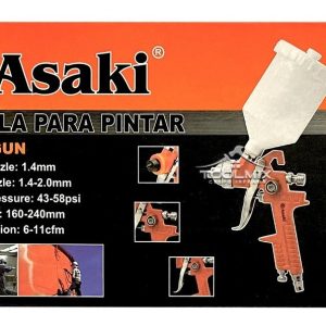 Pistola Para Pintar Por Gravedad 600 Ml Hvlp Profesional - Imagen 3
