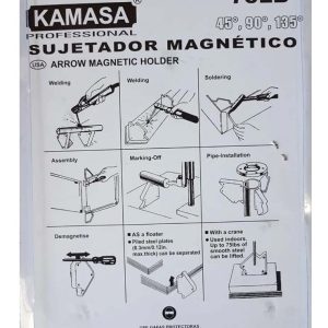 Pack 2 Escuadra Magnetica De Soldar 75 Lbs Grande Kamasa - Imagen 4