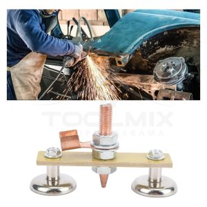 Conector Magnético Toma Tierra Doble Imán Neodimio Soldar - Imagen 4