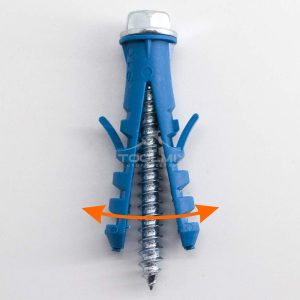Tarugo Plástico Con Tope 8x40mm Bolsa 50 Unidades - Imagen 3