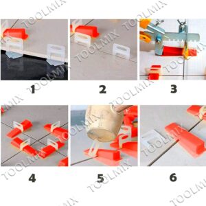 Cuñas De Nivelación Para Cerámica Y Porcelanato 100pcs - Imagen 6