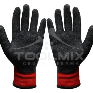 Guantes De Trabajo Seguridad Multiflex Nitrilo Negro 12pares - Imagen 3