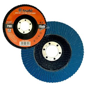 10pcs Disco Flap Lija Traslapado Acero 4.5puLG P40-60-80-100 - Imagen 16