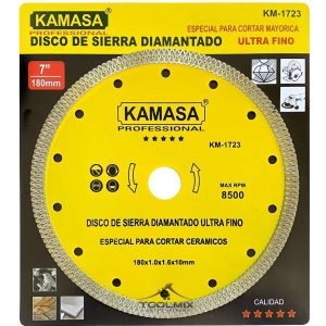 Disco Corte Diamantado 7puLG Porcelanato Mármol Granito - Imagen 2