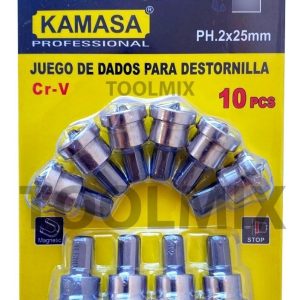Juego / Set Puntas Magnéticas Ph2 Para Destornillador 10pcs - Imagen 2