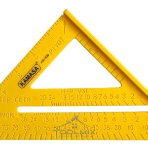 Escuadra Rápida De Carpintero 7puLG Plástico Abs Extragrueso - Imagen 1