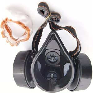 Máscara Respirador Anti-gas Anti-químicos Con 4 Filtros - Imagen 3