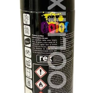 Pintura En Aerosol / Spray Para Alta Temperatura 400ml Rex - Imagen 9