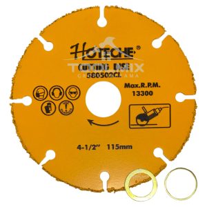 Disco De Corte Multiuso Para Esmeril 115mm 13300 Rpm Hoteche - Imagen 2