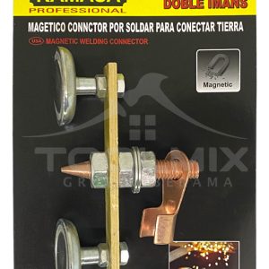 Conector Magnético Toma Tierra Doble Imán Neodimio Soldar - Imagen 3