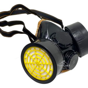 Máscara Respirador Anti-gas Anti-químicos Con 4 Filtros - Imagen 2