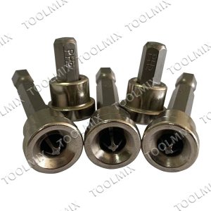Juego Punta Phillips Magnéticas Ph2 Cr-v Hexagonal 10pcs - Imagen 3