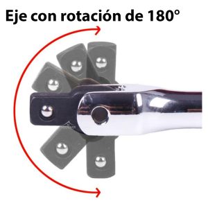 Barrote - Barra De Fuerza 18 Pulgadas Con Cuadrante De 1/2'' - Imagen 4