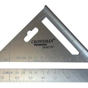 Escuadra Rápida Aluminio Carpintería De 7 Pulgadas - Imagen 2