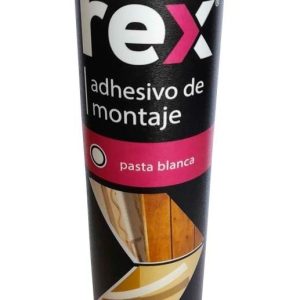 Adhesivo De Montaje / Pasta Blanca Marca Rex - Imagen 1