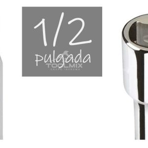 3 Barra Extensión Para Dados  1/2 puLG 75mm 125mm 250mm Acero Cr - Imagen 3