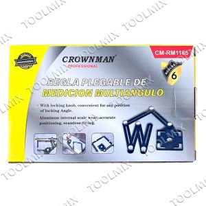 Escuadra Plegable Profesional Multiángulo De 5 Agujeros Cm - Imagen 5