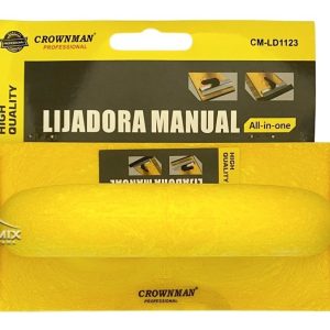 Lijadora Manual Con Mango 23x8 Cm Taco Para Lija Profesional - Imagen 2