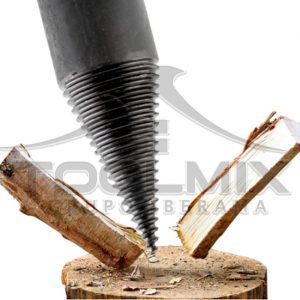 Broca Cónica Para Astillar Partir Madera / Leña 32mm - Imagen 3