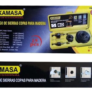 Juego / Set De Sierra Copas 15 Piezas - Imagen 2