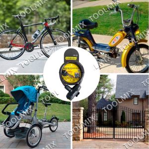 Candado Para Bicicleta Con 2 Llaves Kamasa - Imagen 3