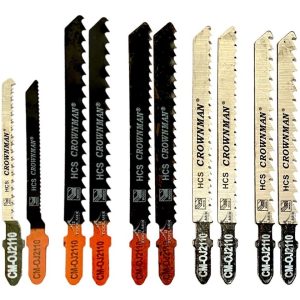10 Hojas Para Sierra Caladora Para Madera Acero 65mn - Imagen 1