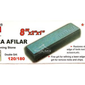 Piedra Para Afilar Cuchillos Machetes Doble Grano 8x2x1 PuLG - Imagen 2