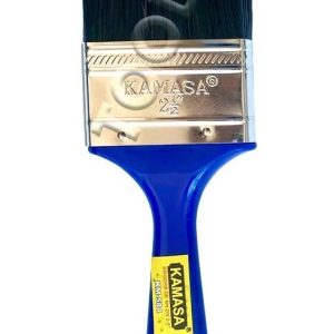 Brocha Plana Para Pintar De 2.5 PuLG Mango De Fibra Kamasa - Imagen 1