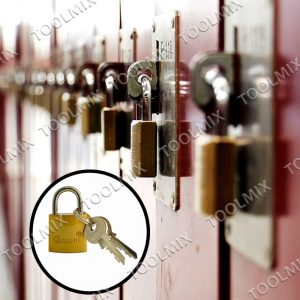 Pack 3 Candados De Seguridad 20mm Acero 2 Llaves Asaki - Imagen 4