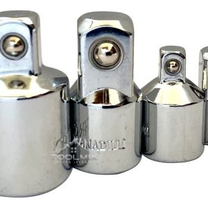 Juego 4 Pcs Adaptadores De Dados 1/4 - 3/8 - 1/2 Kamasa - Imagen 3