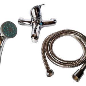 Kit / Set Llave Monomando Para Tina Con Ducha Y Flexible Yts - Imagen 4