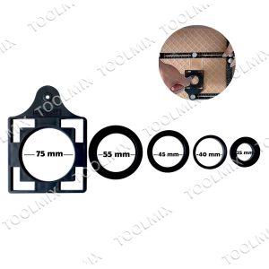 Escuadra Plegable Profesional Multiángulo De 5 Agujeros Cm - Imagen 4