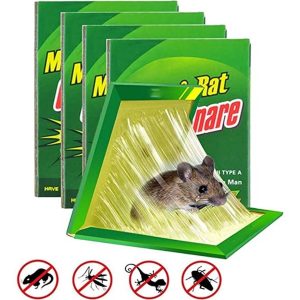 Pack 12 Trampas Para Ratones Pegajosa Control Desratización - Imagen 2
