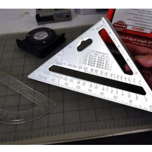 Escuadra Rápida Aluminio Carpintería De 7 Pulgadas - Imagen 5