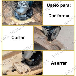Disco Sierra Cadena Para Esmeril 115mm X 13 Dientes Kamasa - Imagen 4