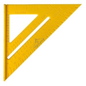 Escuadra Rápida De Carpintero 7puLG Plástico Abs Extragrueso - Imagen 2