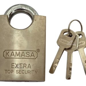 Candado De Seguridad De Acero Anti-cizalla 50mm Kamasa - Imagen 1