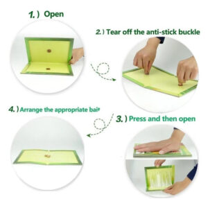 Pack 6 Trampas Para Ratones Pegajosa Control Desratización - Imagen 2