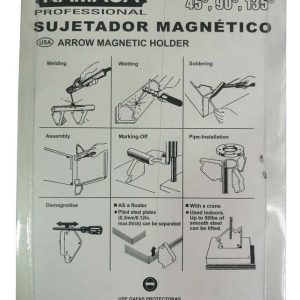 Set 2 Escuadras Magnéticas Soldar De 50 Lbs Multipropósito - Imagen 3