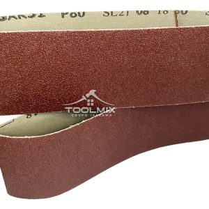 2 Pcs Lija De Banda P40-60-80-100-120 75x533 Mm / 3x21 PuLG - Imagen 2