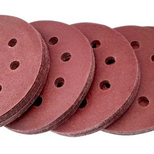 Pack Disco Pulidora Velcro Para Esmeril 4.5 /115mm + 60lijas - Imagen 4