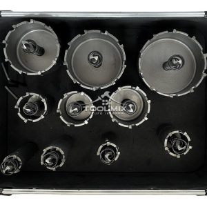 Set 10 Brocas Sierra Copa Tct Para Metal 16 - 55mm - Imagen 3
