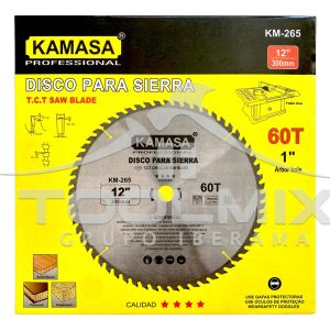 Discos Banco Sierra 12 Pulgadas X 60 Dientes Eje 25mm - Imagen 3