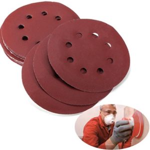 Pack De Disco Pulidor Velcro De 4.5'' / 115mm + 125 Lijas - Imagen 5