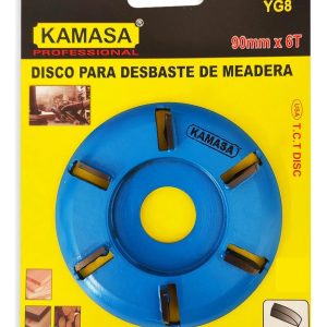 Disco De Desbaste Para Tallado De Madera 6 Dientes 3.5puLG - Imagen 2