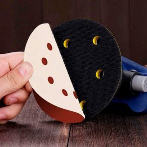 Pack De Disco Pulidor Velcro De 4.5'' / 115mm + 125 Lijas - Imagen 4