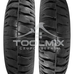 Pack 2 Ruedas Macizas Reforzadas Yegua O Carro 8'' Eje 17mm - Imagen 3