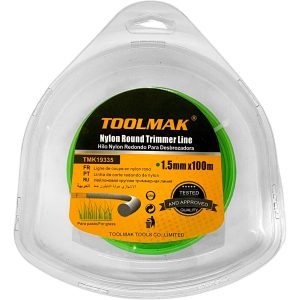 Hilo Nylon Redondo Para Orilladora Corta Pasto 1.5mmx100mts - Imagen 1