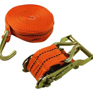 Eslinga Linga Amarre Tensor 6mts X 1,5'' Con Rachet 1500kgs - Imagen 1